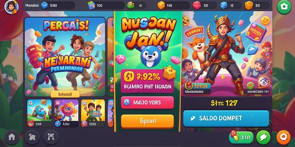 Tampilan antarmuka yang menarik dan mudah digunakan.