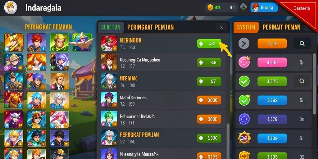 Tampilan awal aplikasi 567LUCK yang menarik.