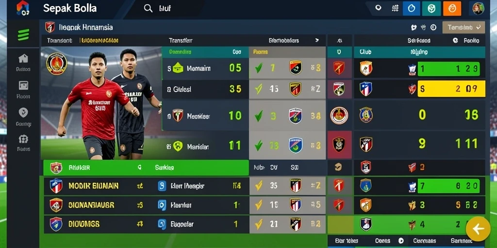 Tampilan menu utama JUTA7 yang user-friendly.