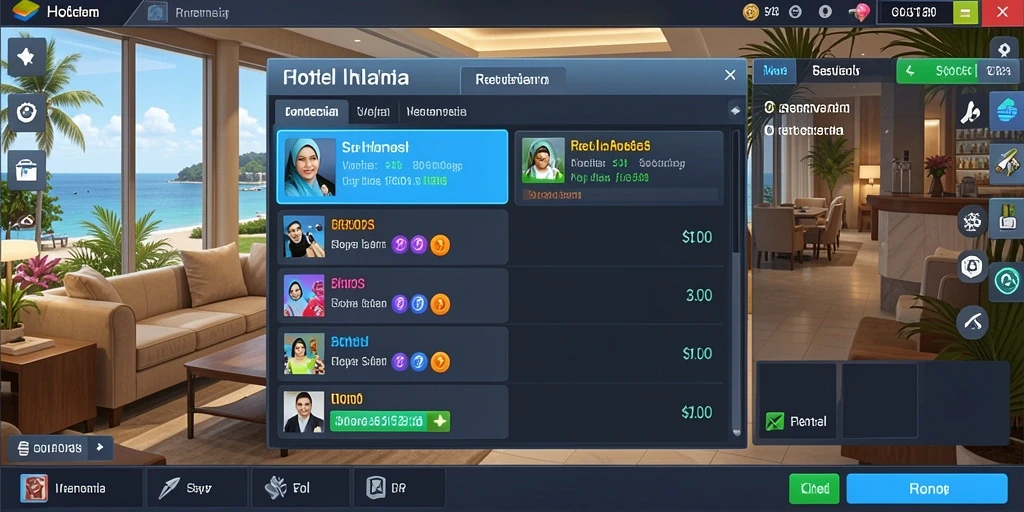 Antarmuka pengguna yang intuitif dan menarik.