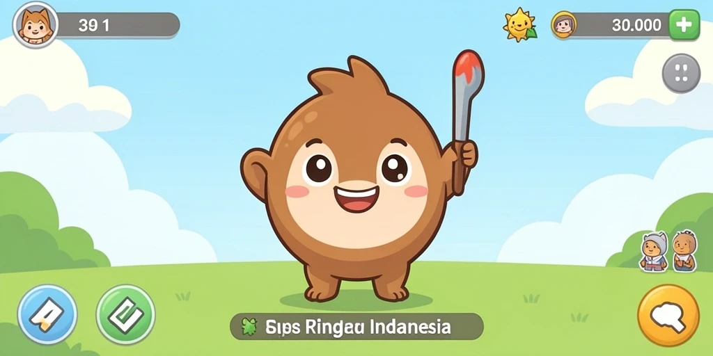 Screenshot menampilkan grafis yang memukau dari ZK7.