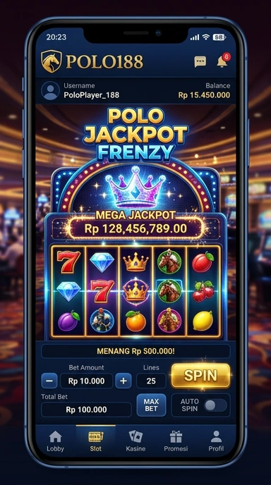 Pratinjau antarmuka polo188 — aplikasi APK resmi Android v5.7.7